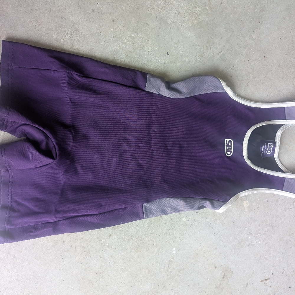 SBD Purple Athletic Singlet